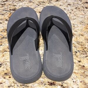 Men’s Size 11 Black and Gray Flip Flops from Mexico. Worn twice.